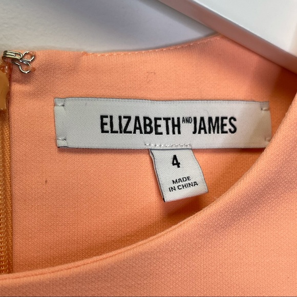 Elizabeth and James Laser Cutout Ari Dress Size 4 - Picture 8 of 17